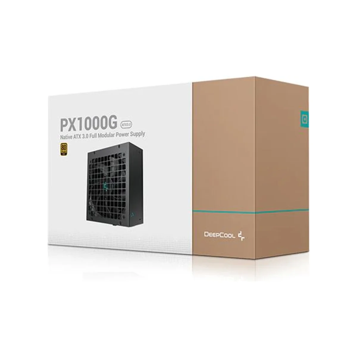 Cooler Master MWE Gold 650-V2 Fully Modular 650W ATX Power Supply (80+ Gold, PCIe 5.0, Low-Noise, Black) | MPE-6501-AFBAG-WO