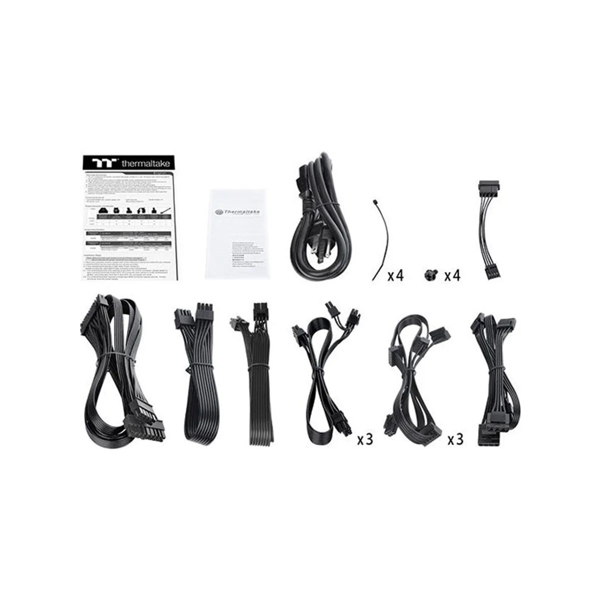 Thermaltake Toughpower GF1 A3 1200W ATX Power Supply - Black - PS-TPD-1200FNFAGK-H view 6