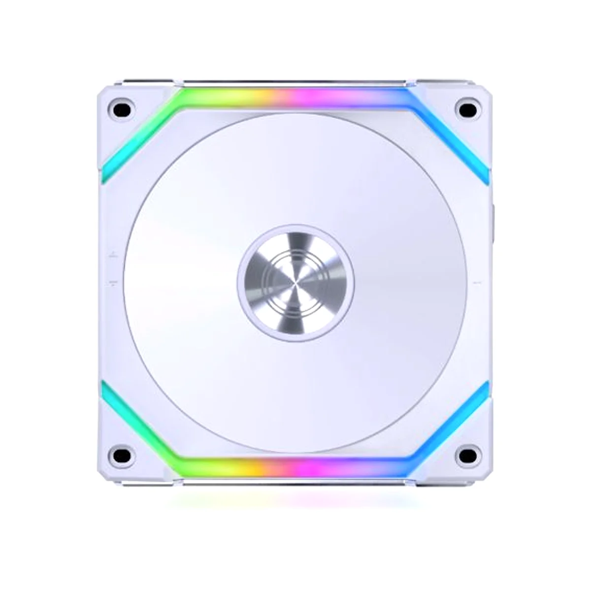 Lian Li UNI FAN SL120 V2 RGB 120mm Triple Pack Cooling Fan - White - UF-SL120V2-3W view 2