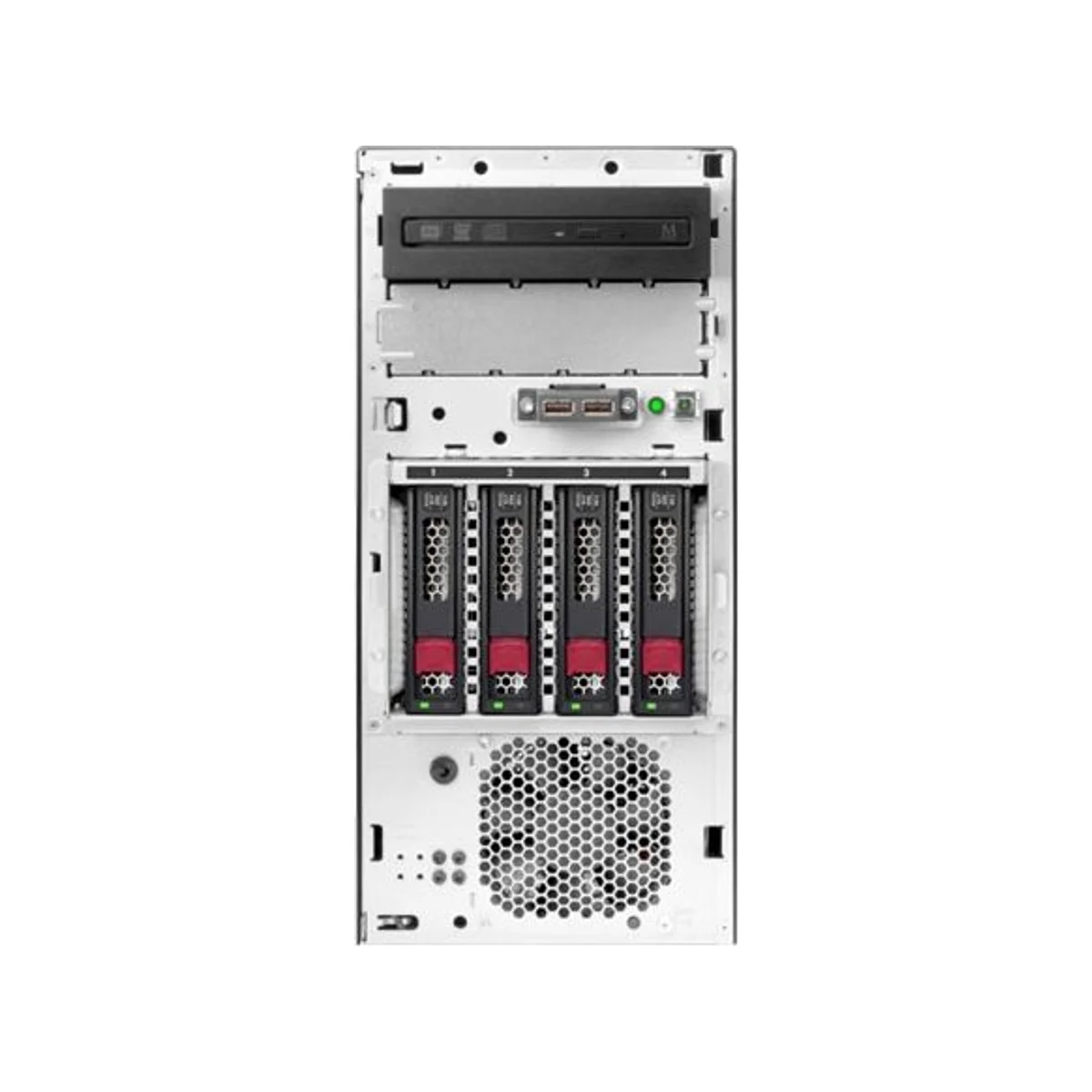 HP ProLiant ML30 Gen10 E-2124 1P 8GB-U S100i 4LFF NHP 350W PS Entry Server - P06781-425 view 3
