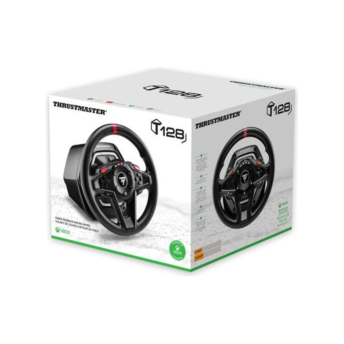 Thrustmaster T128 Racing Wheel and Pedal Set for Xbox Series X/S & PC - Black - TM-WHL-T128-XB view 3