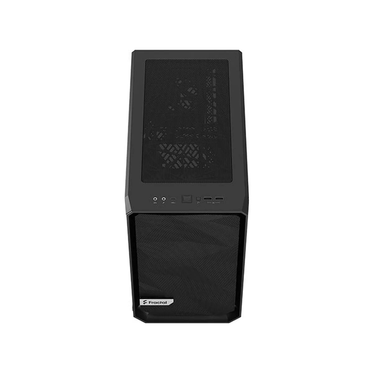 Fractal Meshify 2 Nano Black TG Dark Tint Mini-ITX Computer Case (Black, Tempered Glass, High Airflow) - FD-C-MES2N-01 view 14