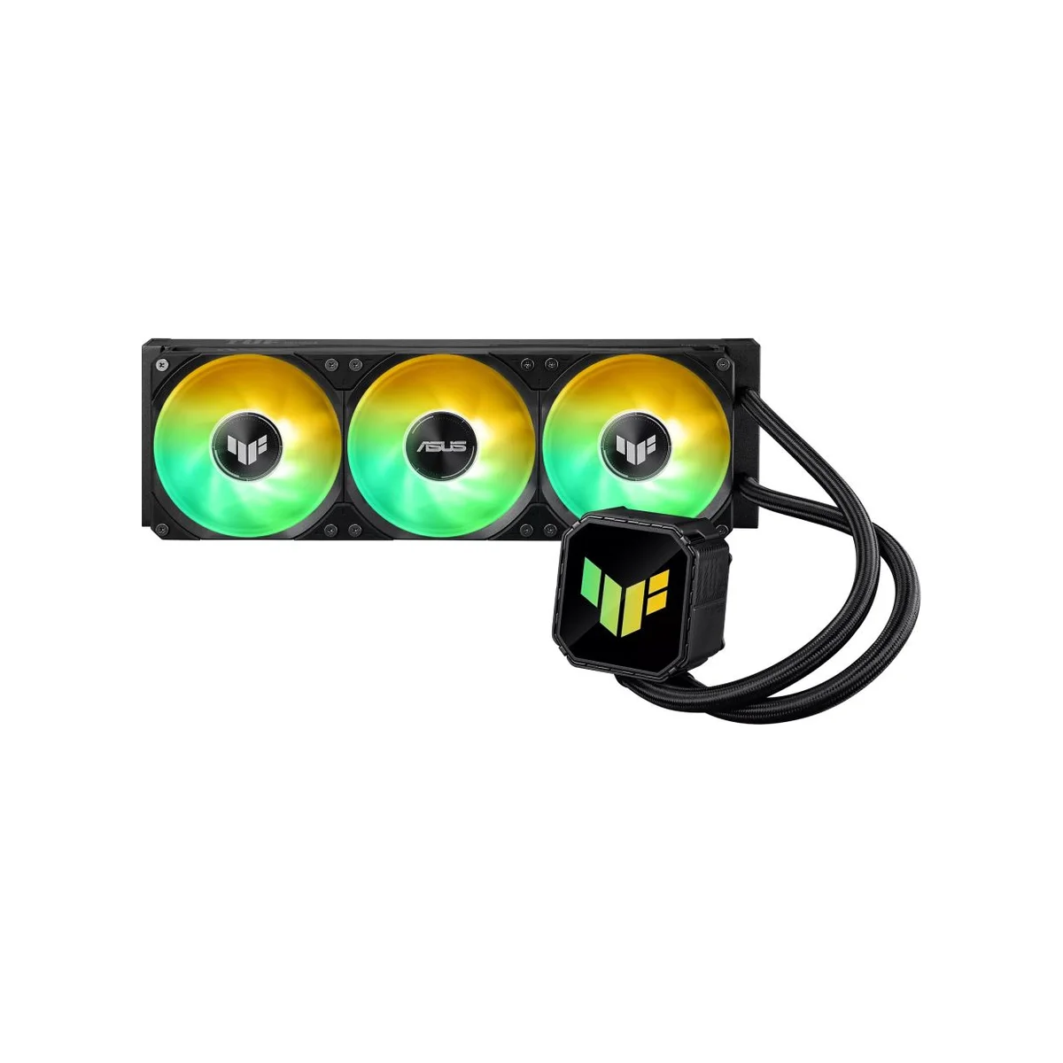 ASUS TUF Gaming LC III 360 ARGB CPU Liquid Cooler (Black, 360mm Radiator, ARGB Fans, AM5/LGA1700 Compatible) - 90RC0191-B0EAY0