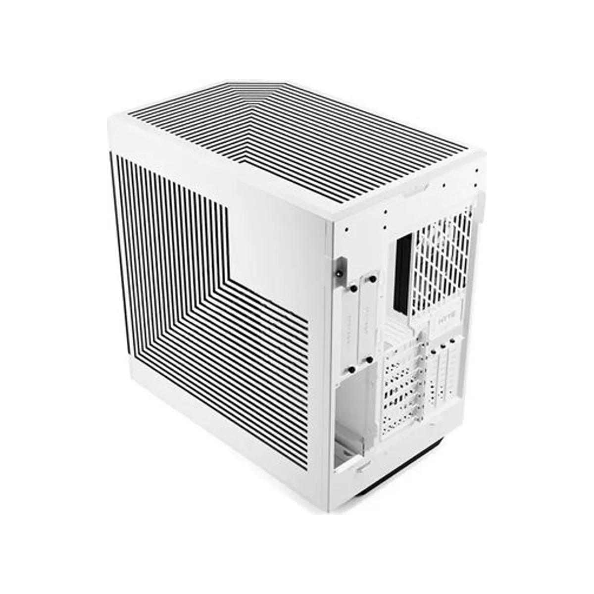 HYTE Y60 Dual-Chamber Panoramic Glass Vertical GPU Mount Mid-Tower ATX Gaming Case - White – CS-HYTE-Y60-WW view 5