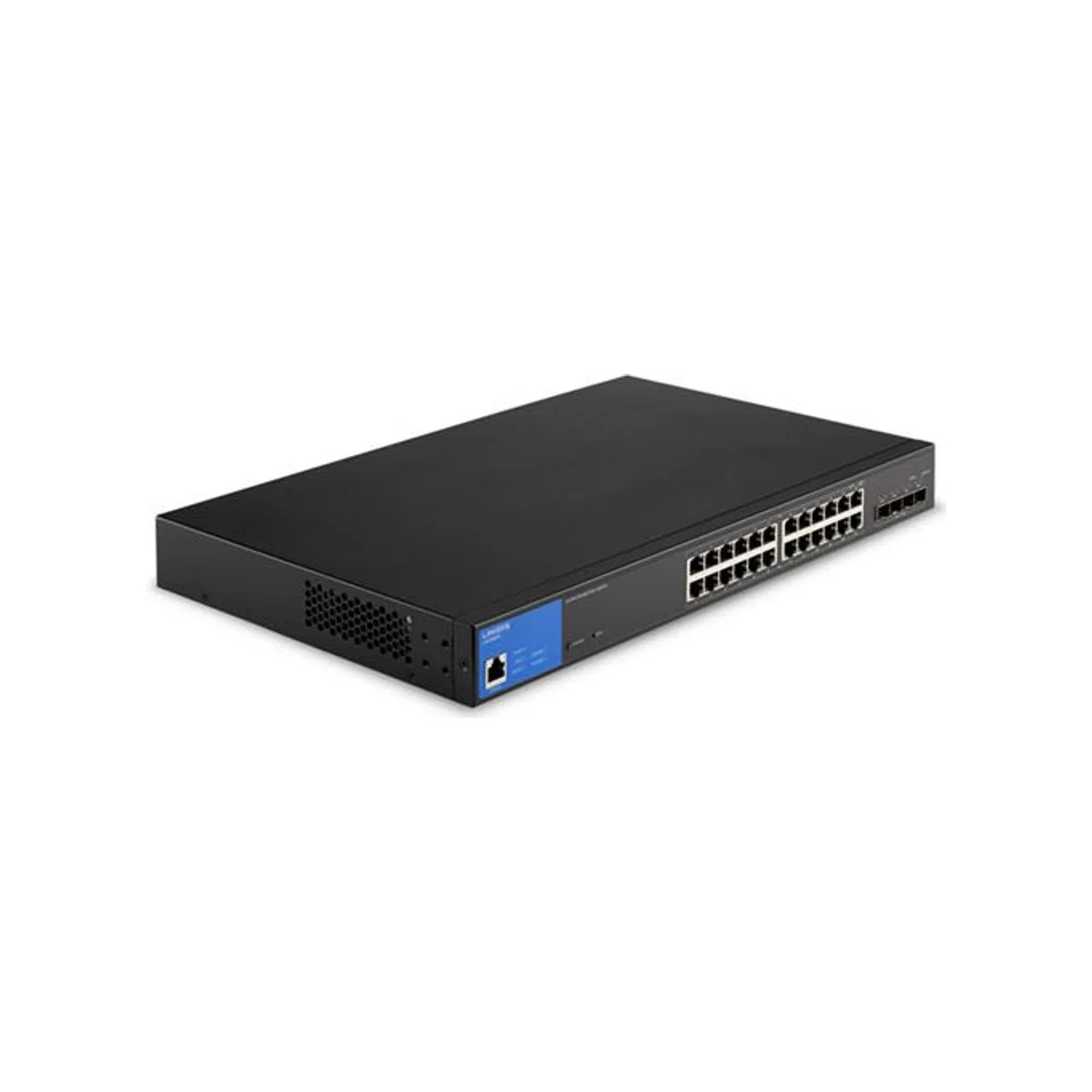 Linksys LGS328MPC-EU 24-Port Gigabit Managed PoE+ Switch (410W PoE Budget) view 2