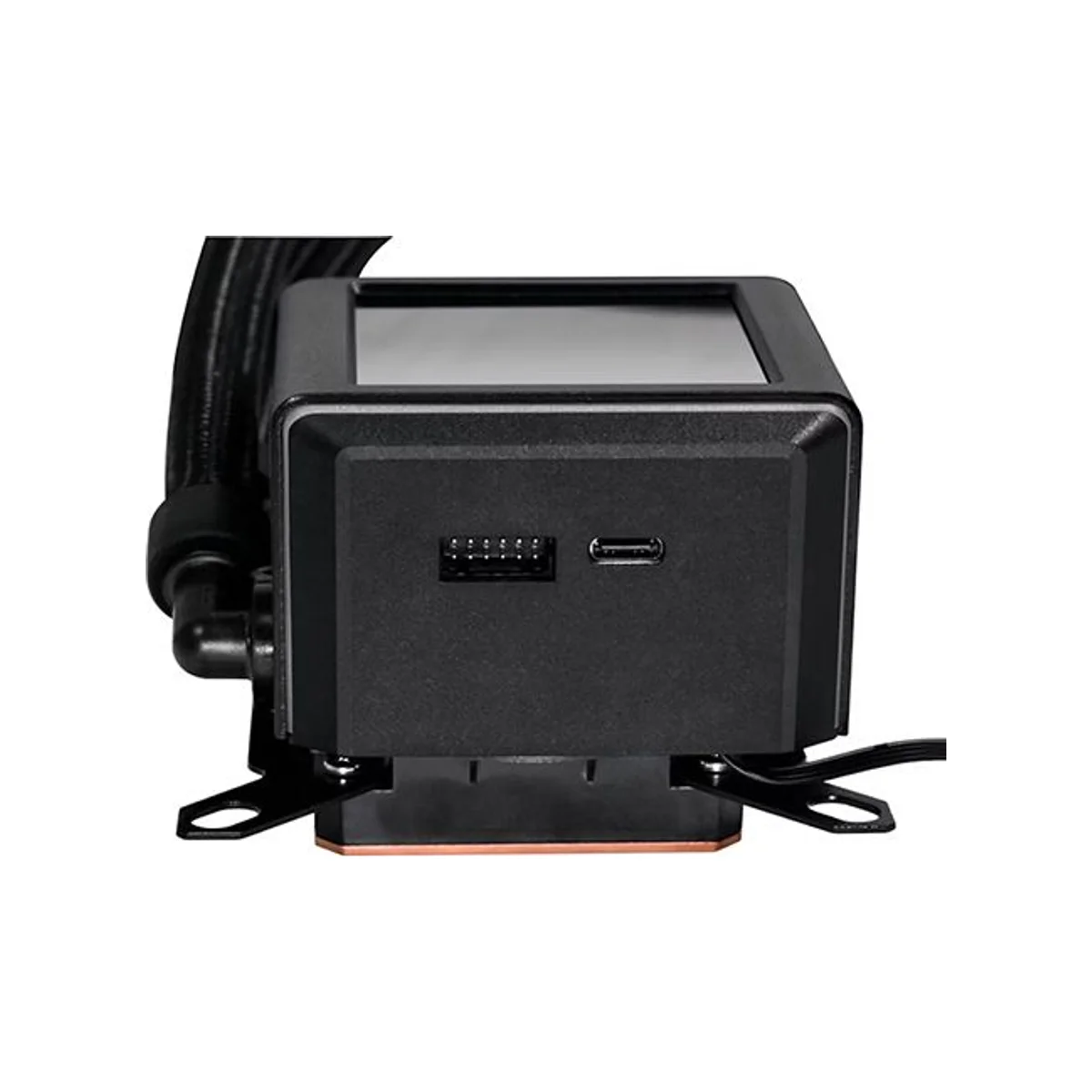 LIAN LI Galahad II LCD Performance AIO RGB 360mm Liquid CPU Cooler with SL Infinity Fans - Black - GA2ALCD36INB view 4
