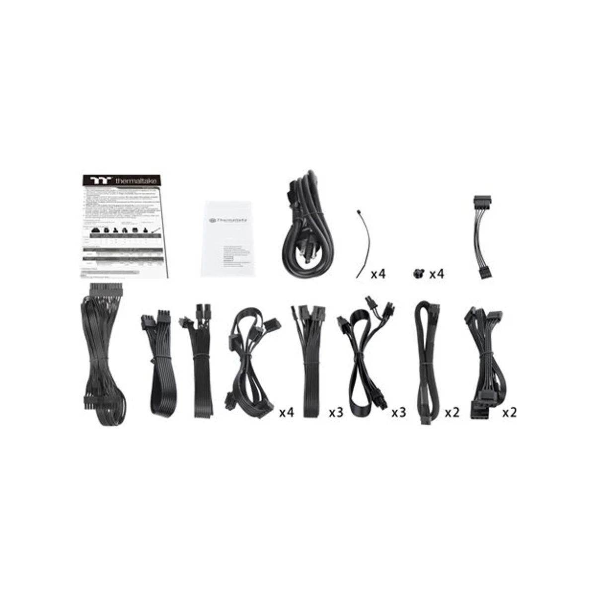 Thermaltake Toughpower GF3 1650W Gold TT Premium Edition PSU - 1650W, ATX 3.0, PCIe 5.0, Fully Modular, Black - PS-TPD-1650FNFAGx-4 view 7