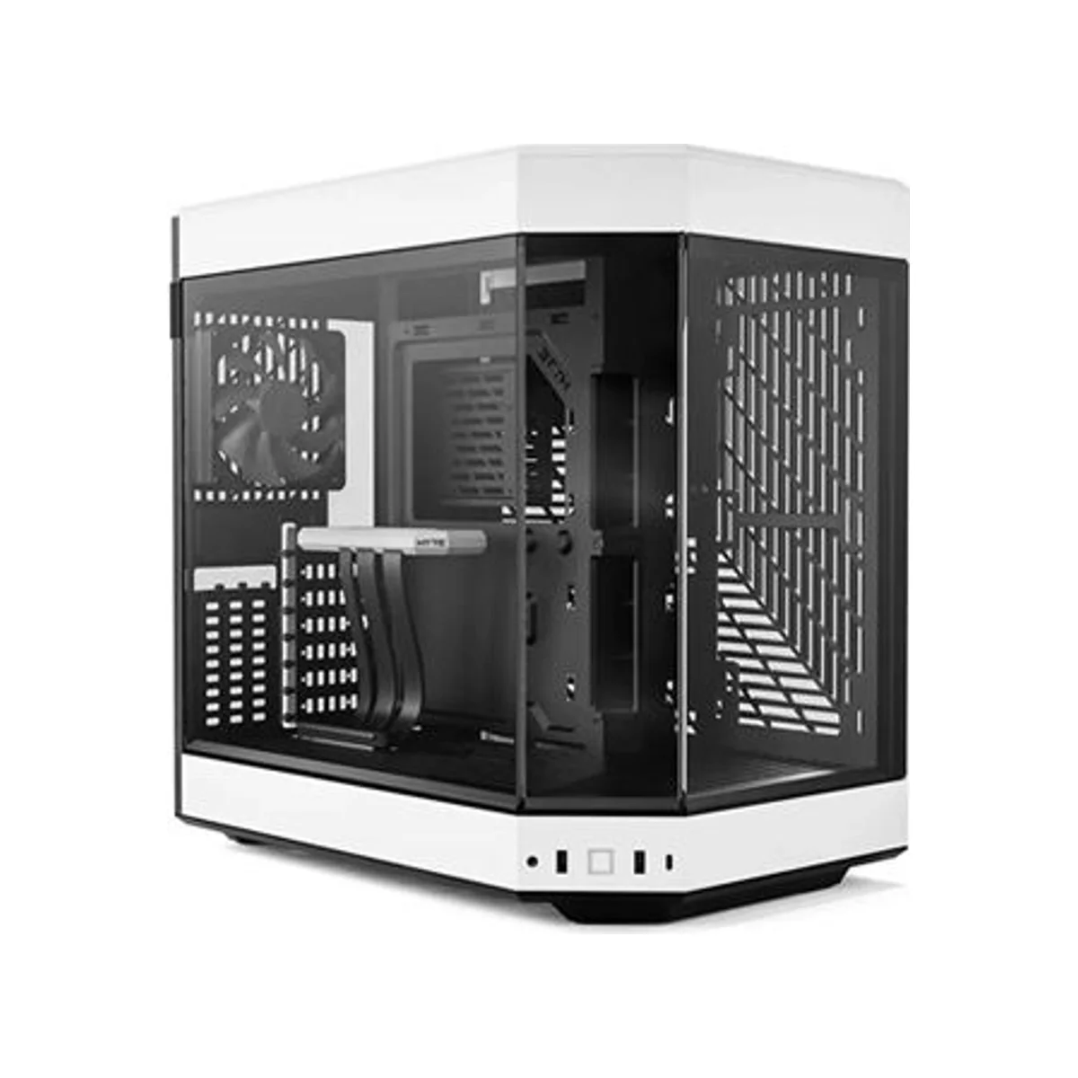 HYTE Y60 Dual-Chamber Mid-Tower ATX Gaming Case - Black & White – CS-HYTE-Y60-BW