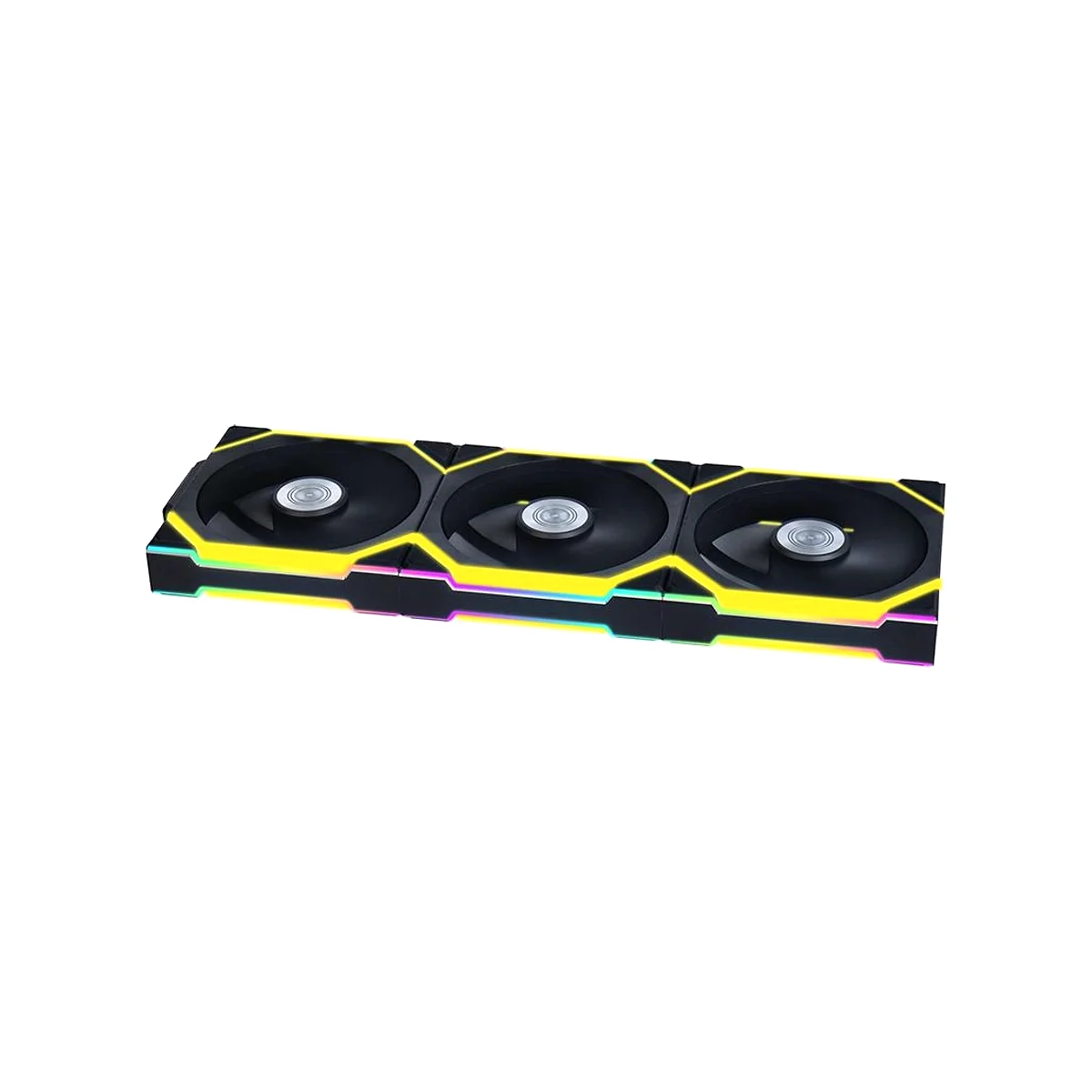 Lian Li 120mm UNI FAN SL Wireless ARGB Triple Pack Fan - Black - 12SL1W3B view 3