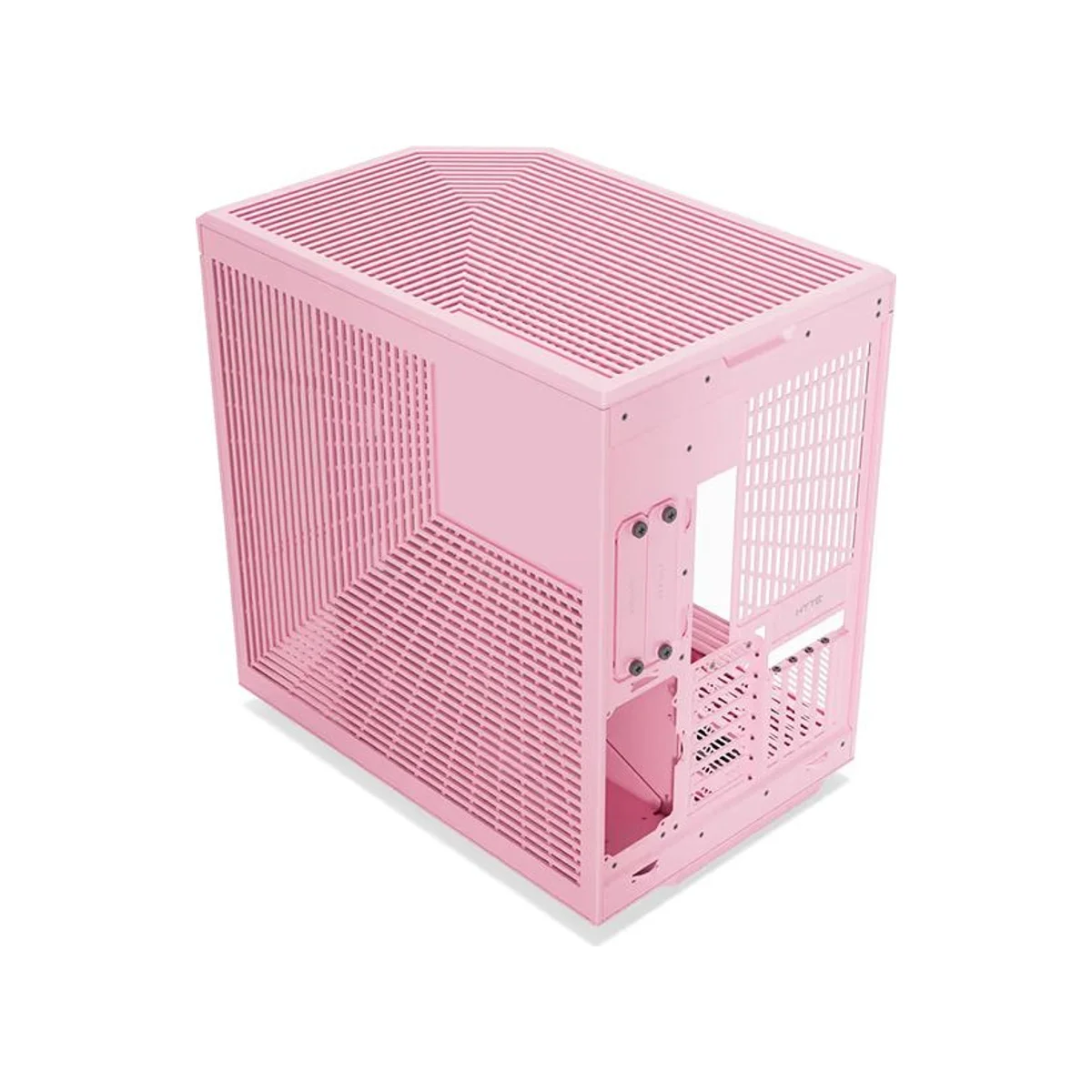 Hyte Y70 Dual-Chamber Tempered-Glass Mid-Tower ATX Gaming Case - Strawberry Milk (4 ARGB Fans Included) – CS-HYTE-Y70-SM view 5