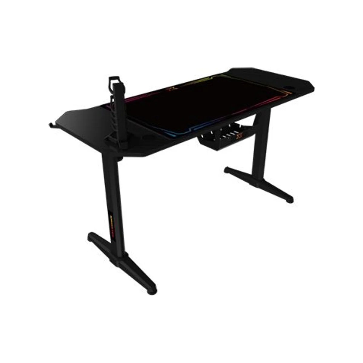 XIGMATEK Apex Electric Height Adjustable Gaming Desk - Black (Single Motor, 140x60cm Desktop, 75-120cm Height) - EN48908 view 2