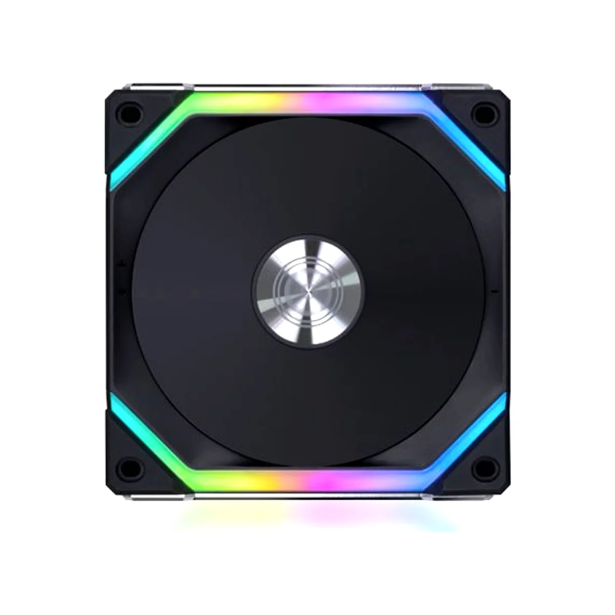 Lian Li UNI FAN SL120 V2 RGB 120mm Triple Pack Cooling Fan - Black - UF-SL120V2-3B view 4
