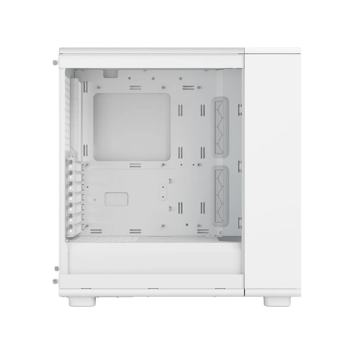 Fractal Design Epoch TG RGB Mid-Tower ATX Tempered-Glass ARGB Fans Included Gaming Case - White – FD-C-EPO1A-05 view 2