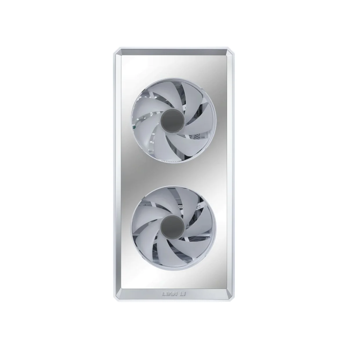 LIAN LI LANCOOL 217 Tempered-Glass Infinity Mirror Airflow Mid-Tower E-ATX Gaming Case - White 3 RGB Fans Included – G99.LAN217INFW.00 view 2