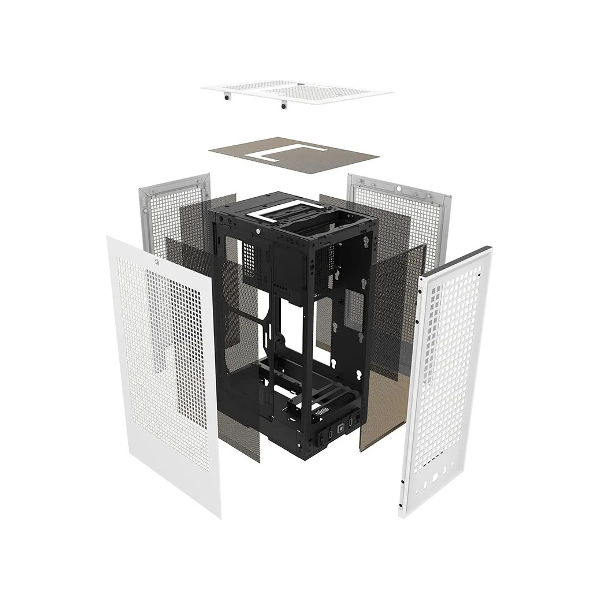 HYTE Revolt 3 Premium SFF Mini-ITX Gaming Case - White – CS-HYTE-REVOLT3-W view 6