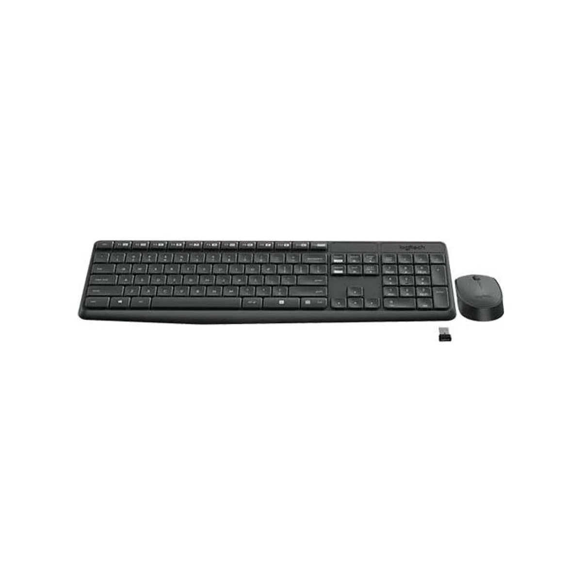 Logitech MK235 Wireless Keyboard & Mouse Combo (Arabic/English) - Black - 920-007927 view 2