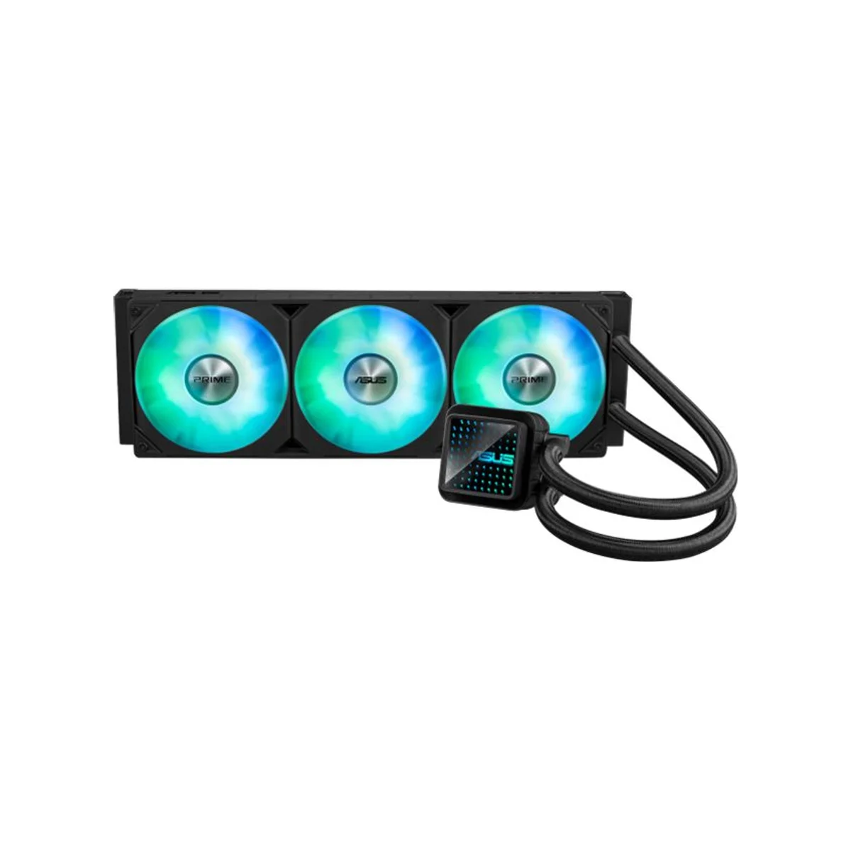 ASUS PRIME LC 360 ARGB CPU Liquid Cooler - Black (3x120mm Fans, 360mm Radiator, ARGB Lighting) - 90RC0101-B0EAY0