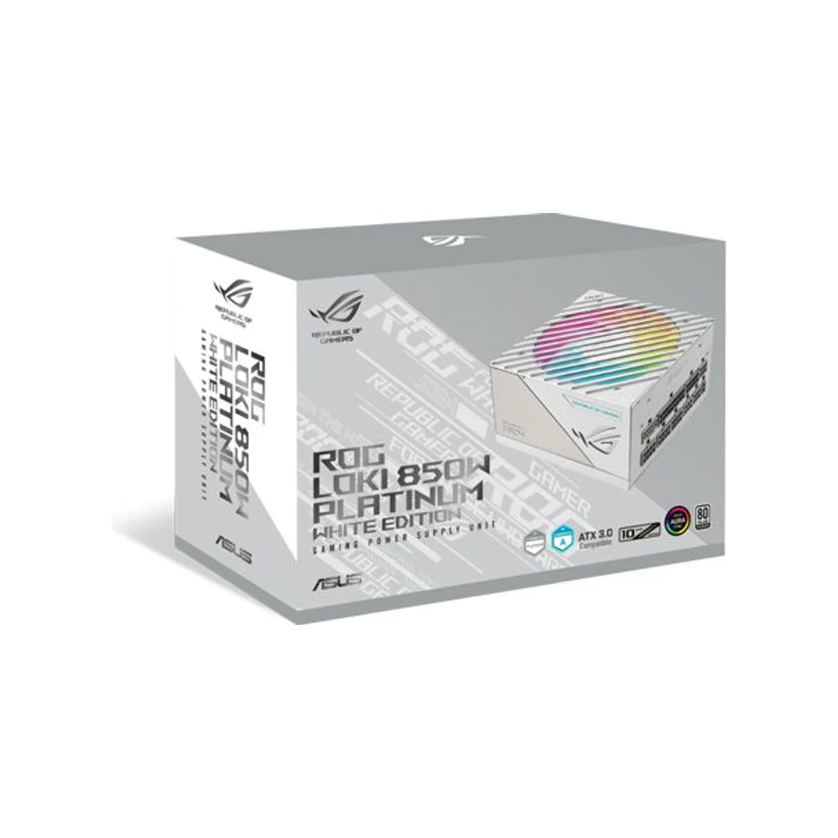 ASUS ROG LOKI SFX-L Fully Modular 850W SFX-L Power Supply (80+ Platinum, PCIe 5.0, White) | 90YE00N2-B0NA00