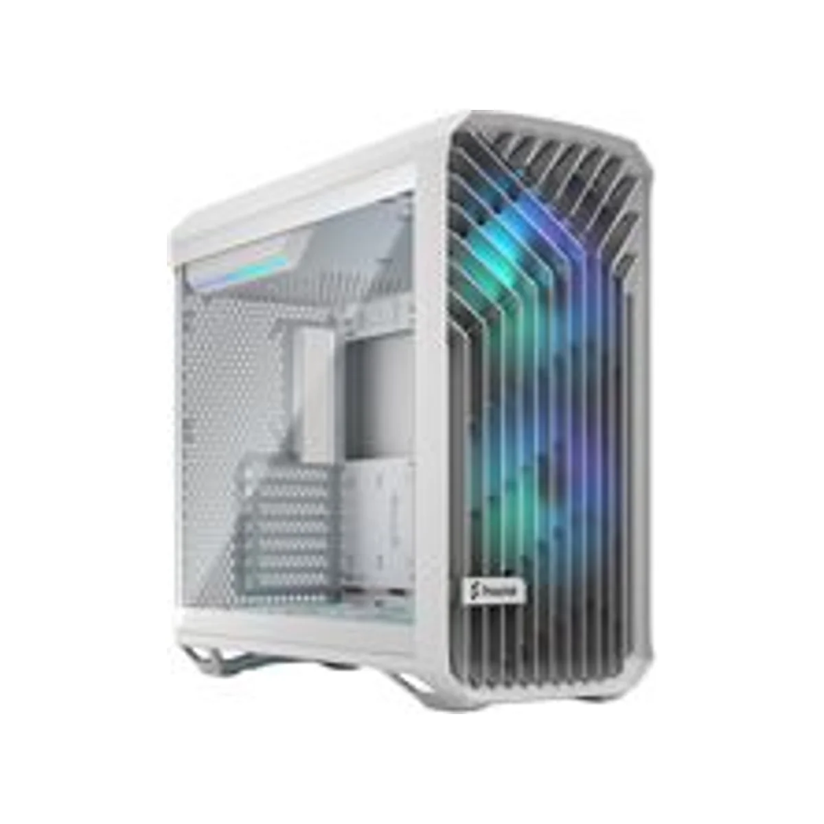 Fractal Torrent RGB White Tempered-Glass Full-Tower E-ATX Gaming Case - White 2 RGB Fans Included – FD-C-TOR1A-07