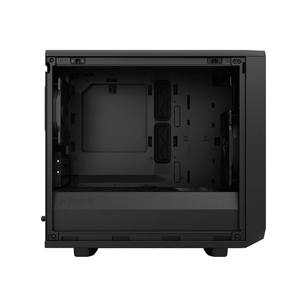 Fractal Meshify 2 Nano Black TG Dark Tint Mini-ITX Computer Case (Black, Tempered Glass, High Airflow) - FD-C-MES2N-01 view 11