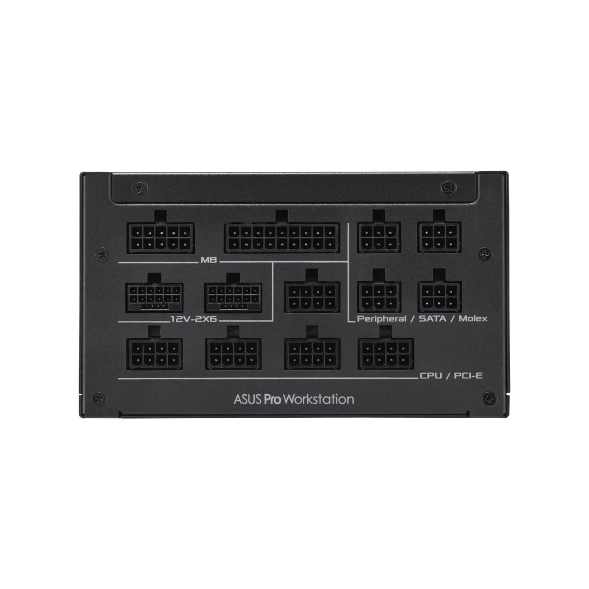 ASUS Pro WS Fully Modular 1600W ATX 3.1 Power Supply (80+ Platinum, PCIe 5.1, Black) | 90YE00Z2-B0NA00 view 4