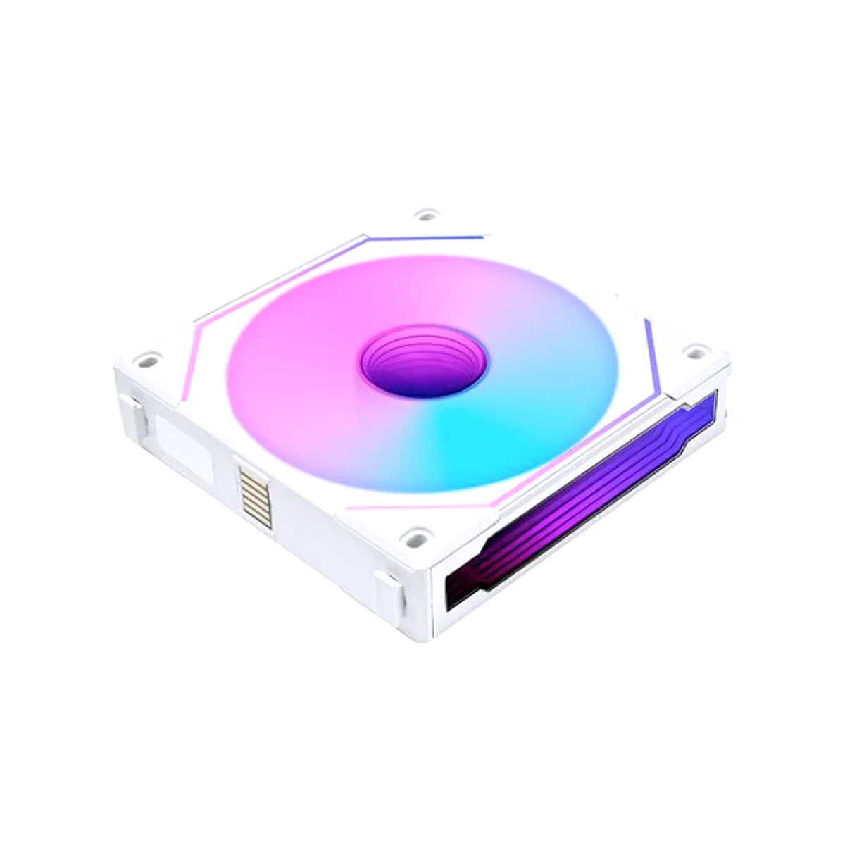 Lian Li Uni SL-Infinity 120 RGB Reverse Blade Fan - White - UF-RSLIN120-1W view 3
