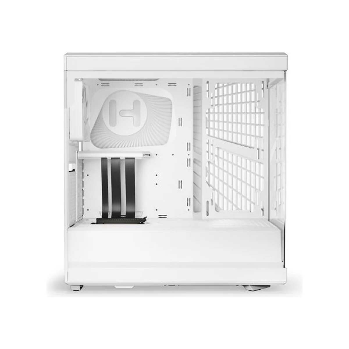 Hyte Y40 Mid-Tower ATX Gaming Case - White – CS-HYTE-Y40-WW view 3
