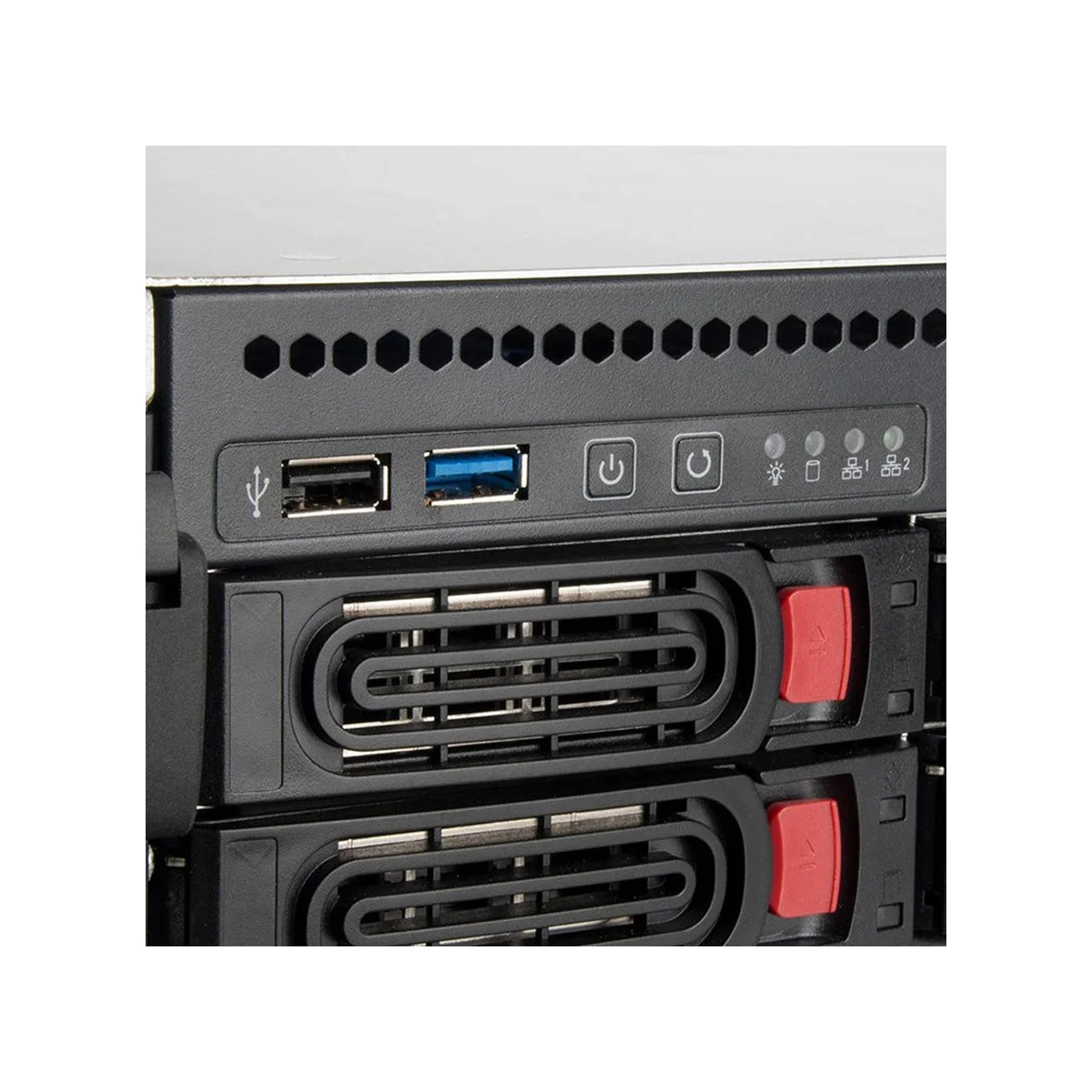 SilverStone RM43-320-RS 4U Rackmount E-ATX Gaming Case - SST-RM43-320-RS view 3