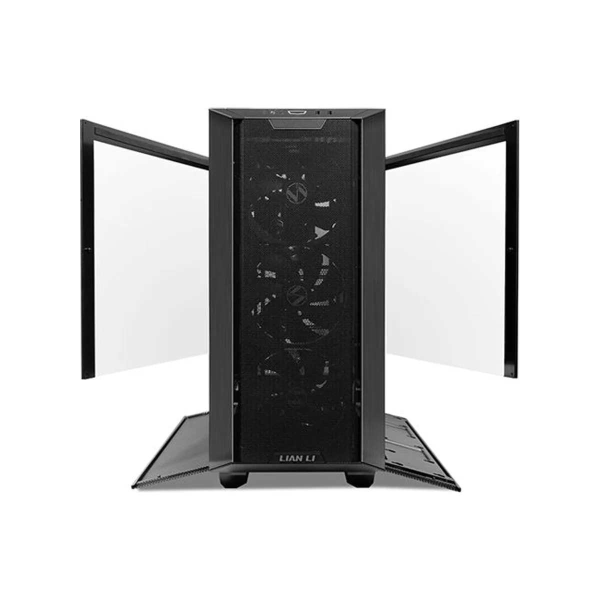 LIAN LI Lancool III Airflow RGB Dual-Chamber Mid-Tower E-ATX Gaming Case - Black 4 RGB Fans Included – G99.LAN3RX.00 view 3