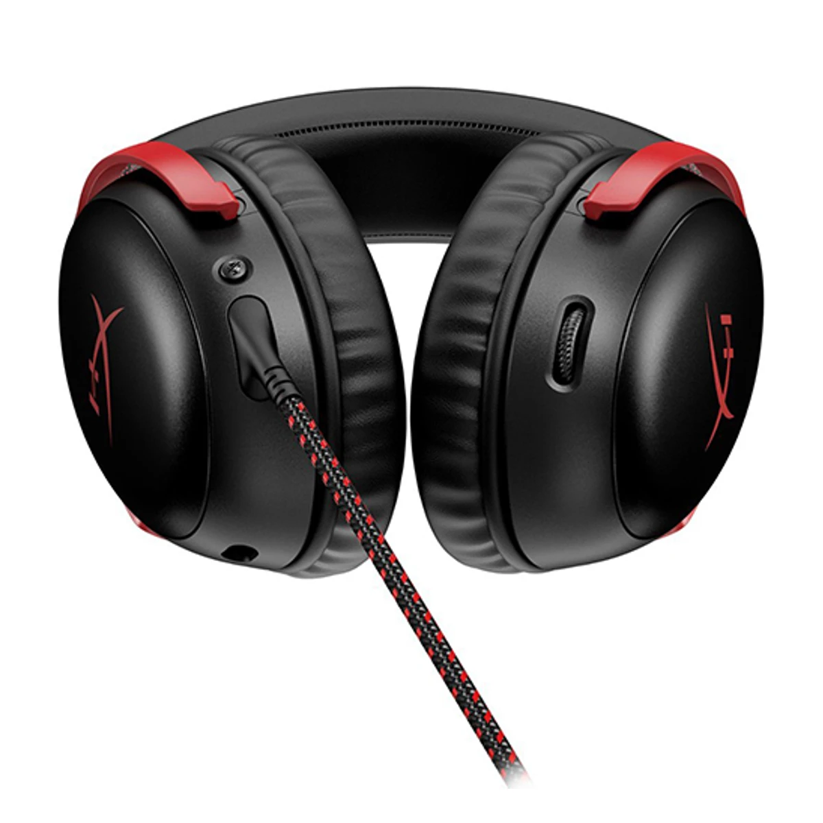 HyperX Cloud III 10mm Mic Wired Gaming Headset - Black/Red | 727A9AA view 4