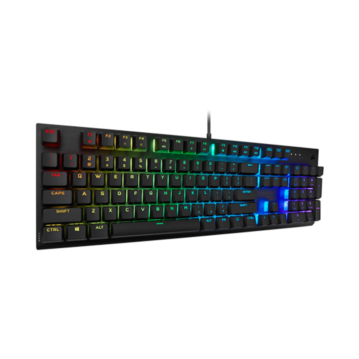 Corsair K60 RGB PRO Low Profile Mechanical Gaming Keyboard - Cherry MX Low Profile Speed | CH-910D018-NA view 3