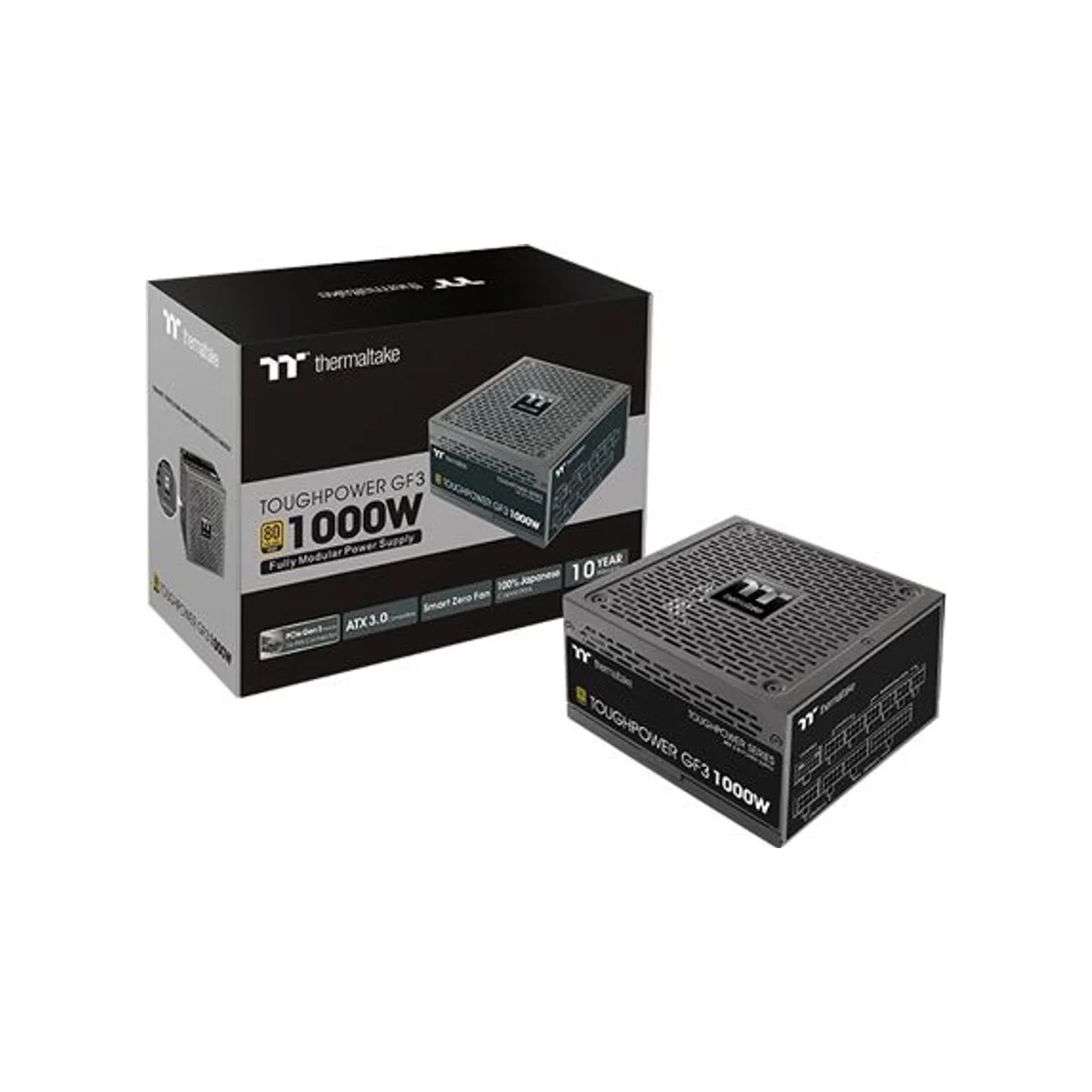 Thermaltake Toughpower GF3 1000W Gold TT Premium Edition PSU Power Supply (1000W, Gold, ATX 3.0, PCIe 5.0 Ready, Fully Modular) - PS-TPD-1000FNFAGx-4 view 6