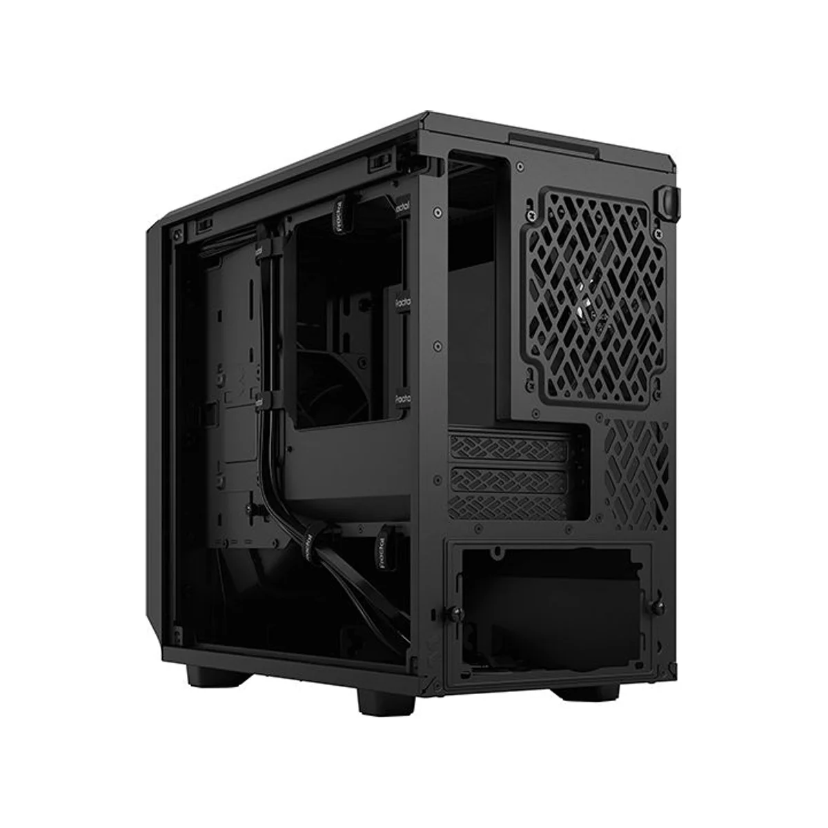 Fractal Meshify 2 Nano Black TG Dark Tint Mini-ITX Computer Case (Black, Tempered Glass, High Airflow) - FD-C-MES2N-01 view 6