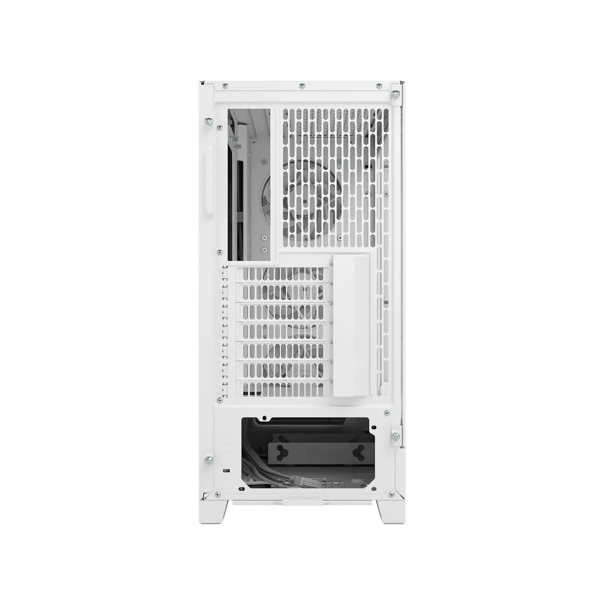 Fractal Design Pop Air TG RGB Mid-Tower ATX Tempered-Glass Airflow Gaming Case - White 7 Fans – FD-C-POA2A-04 view 4