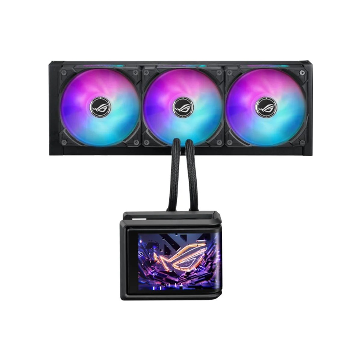 Asus ROG Ryuo IV SLC 360 ARGB CPU Liquid Cooler - Black - 90RC0151-B0EAY0 view 2