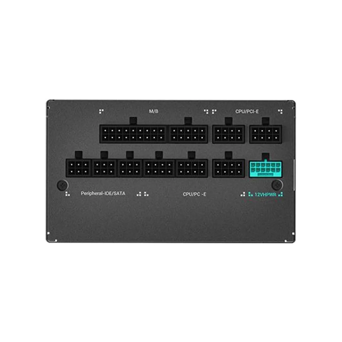 Cooler Master MWE Gold 750-V2 Fully Modular 750W ATX Power Supply (80+ Gold, PCIe 5.0, Low-Noise, Black) | MPE-7501-AFBAG-WO view 4