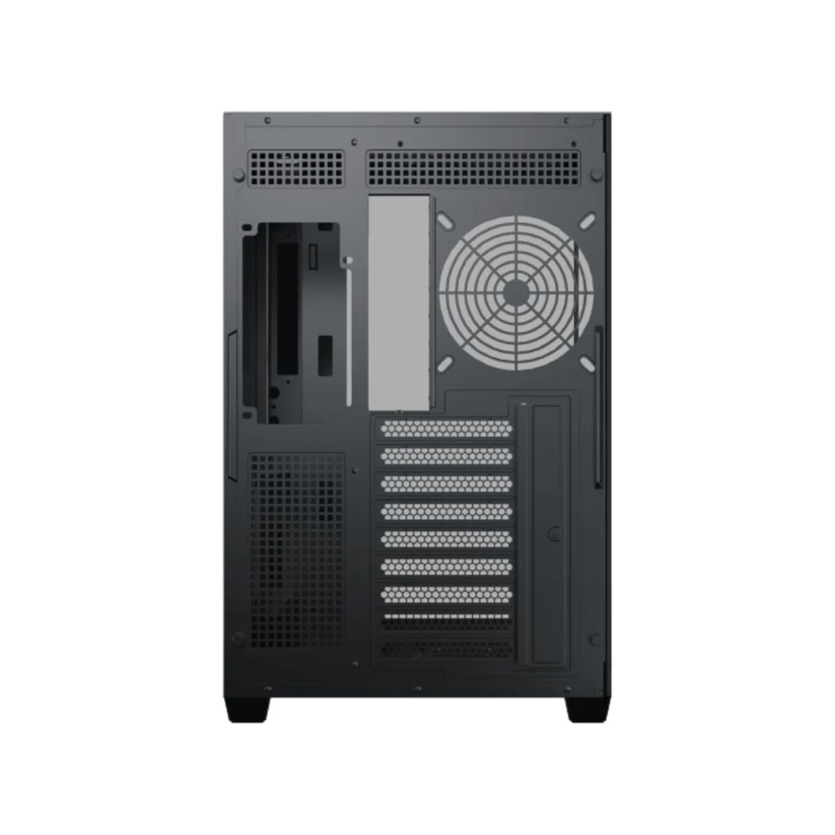 XIGMATEK Aqua V Air Mid-Tower ATX Tempered-Glass Airflow Gaming Case - Black – EN48760 view 5