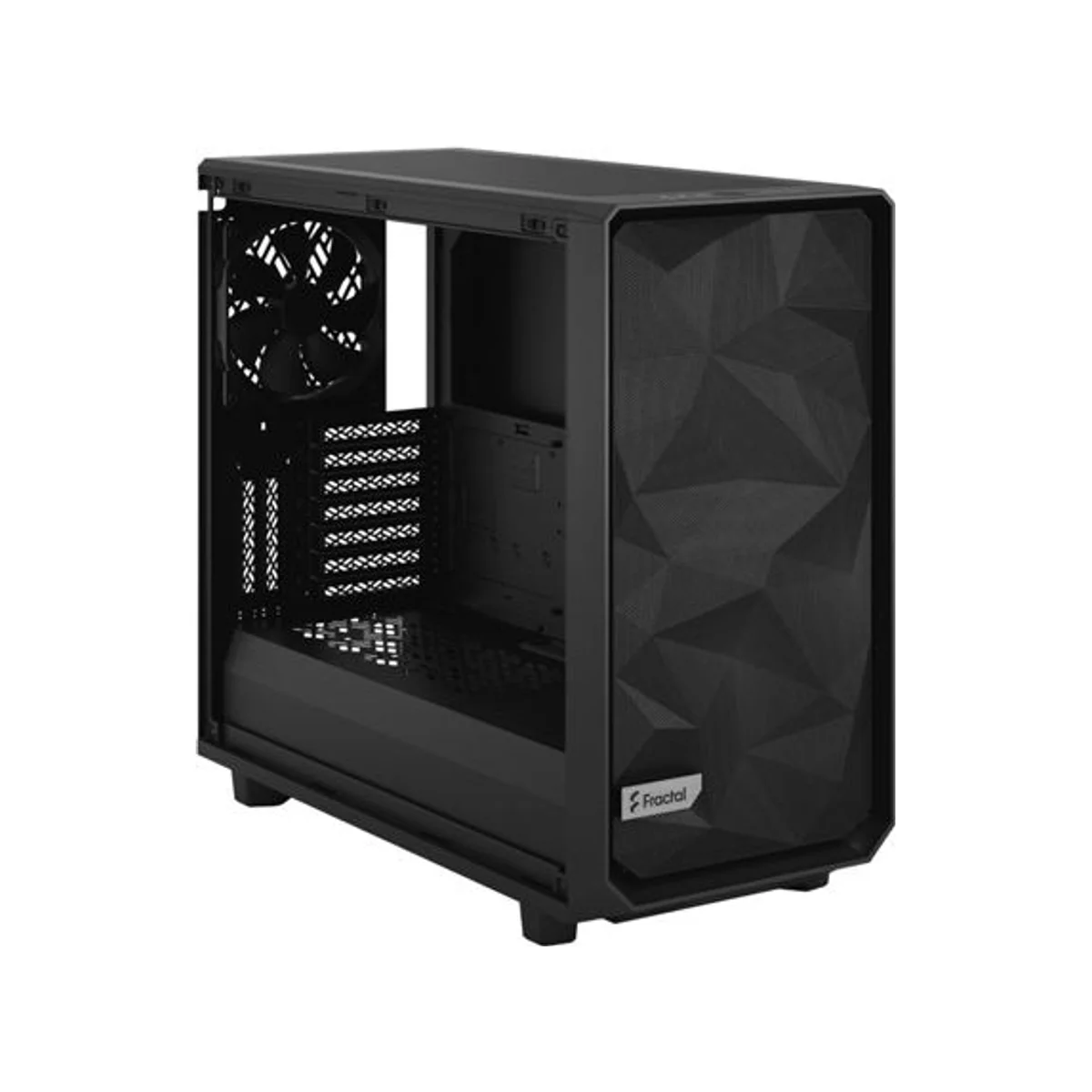 Fractal Design Meshify 2 Airflow Mid-Tower E-ATX Gaming Case - Black 4 Fans Included – FD-C-MES2A-01 view 2