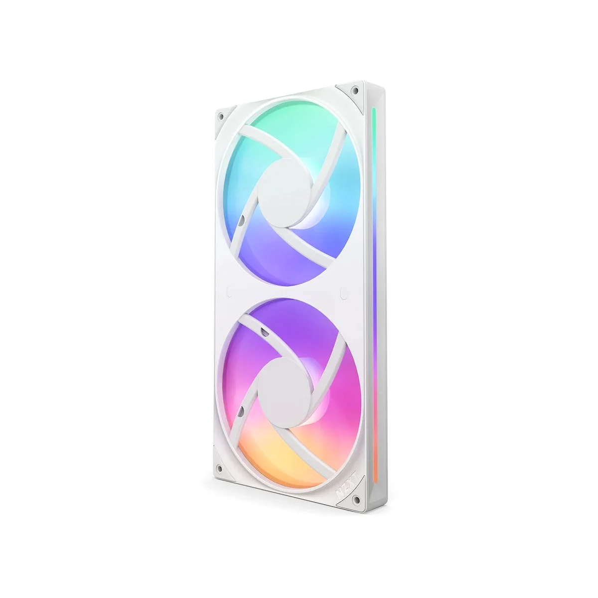 NZXT F280 RGB Core 280mm PWM Uni-body Fan - White - RF-U28HF-W1 view 4
