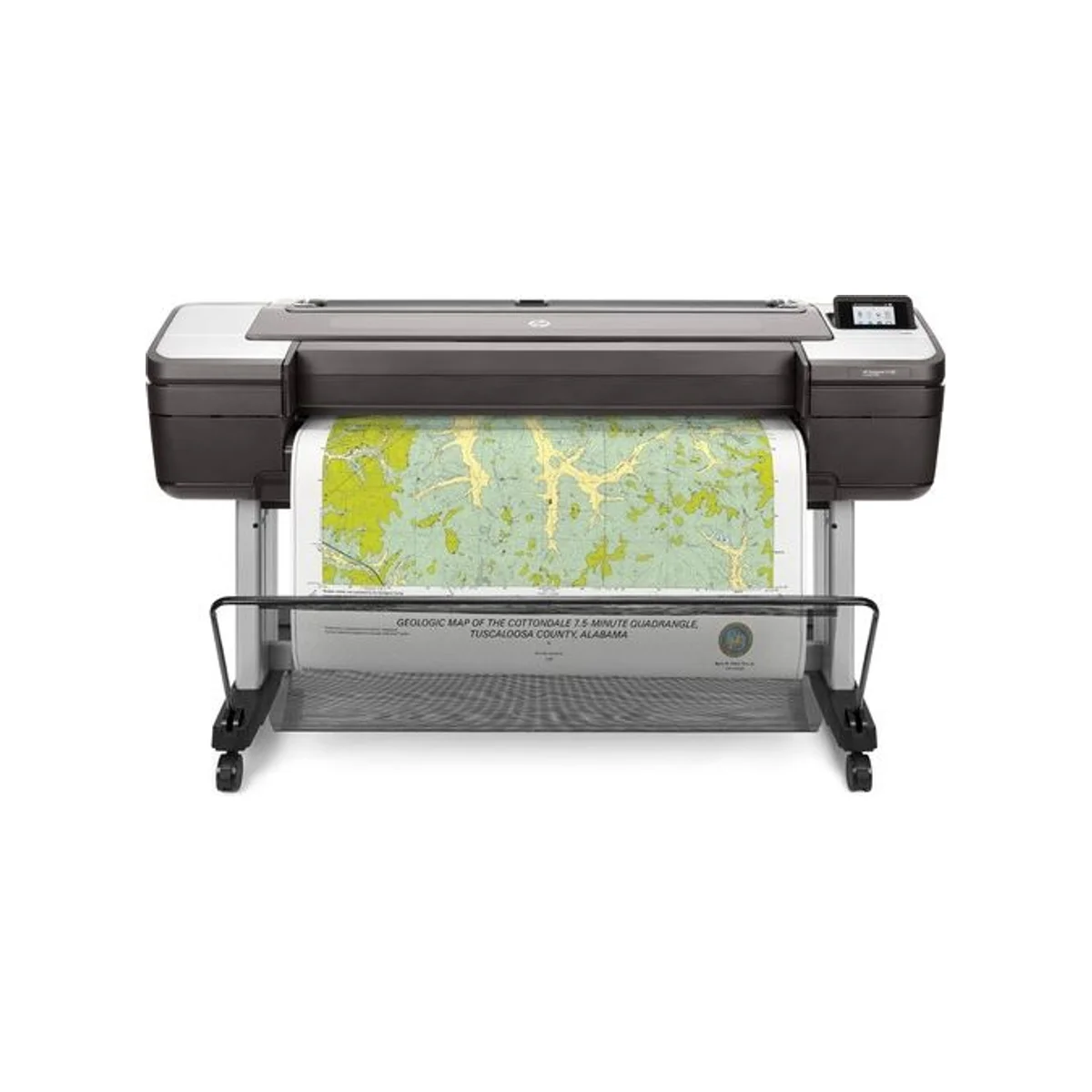 HP 44-inch DesignJet T1700 Color Ink-Jet Large Format Printer (1118mm, 2400x1200 dpi, 6 Cartridges) - W6B55A view 2