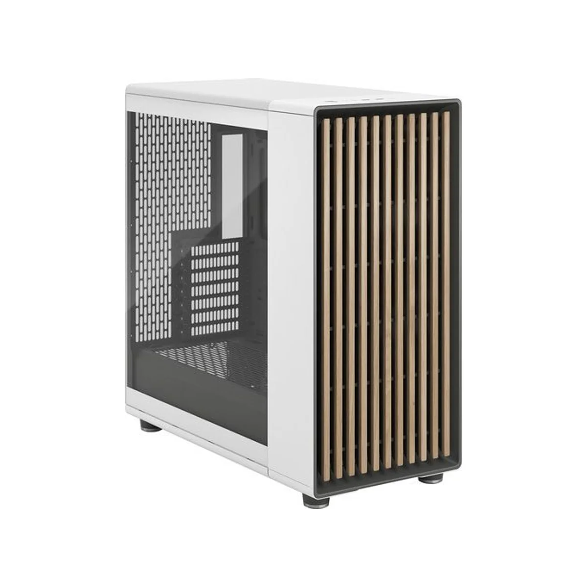 Fractal North XL Clear Window Mid-Tower ATX Gaming Case - White – FD-C-NOR1X-04