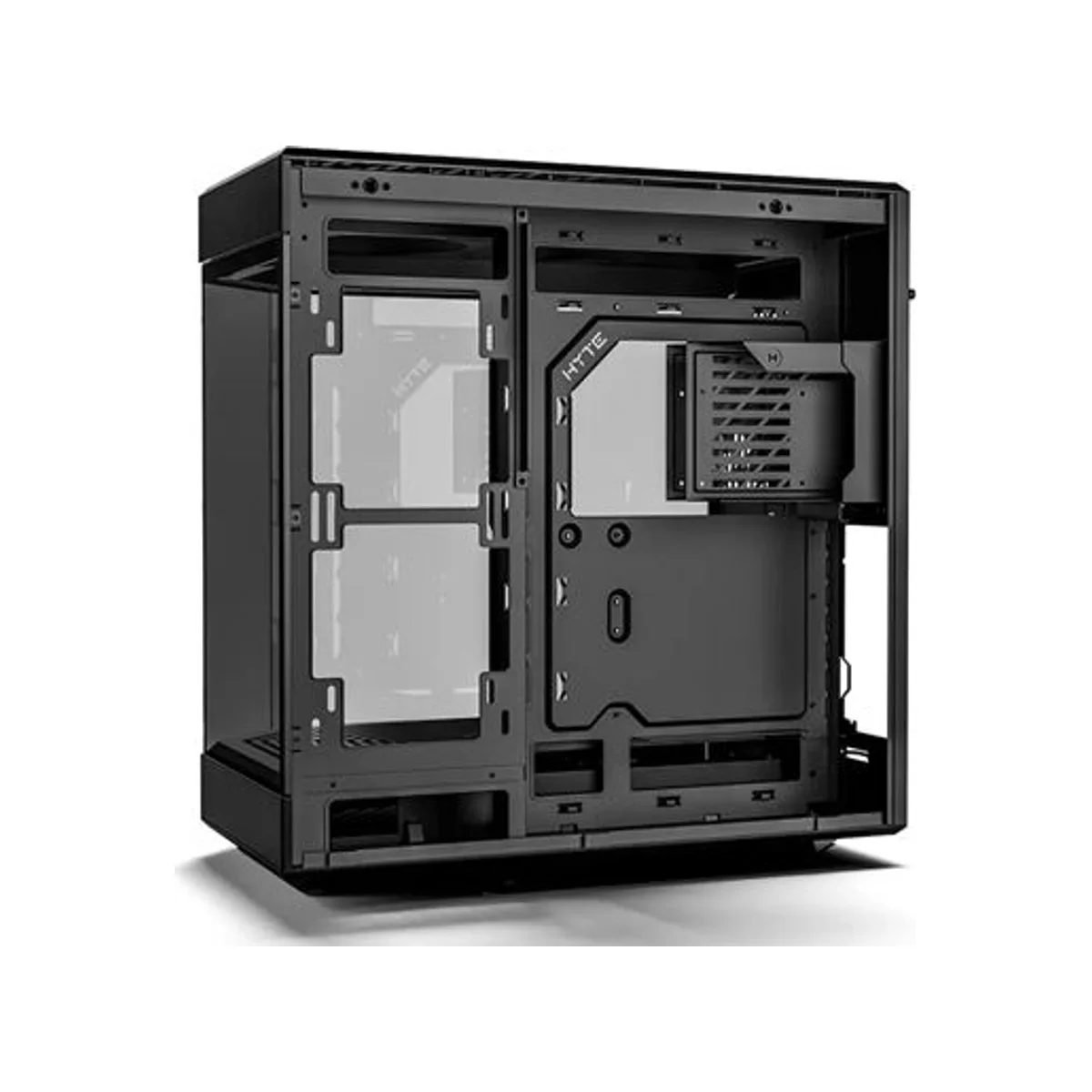 HYTE Y60 Dual-Chamber Panoramic Glass Vertical GPU Mid-Tower ATX Gaming Case - Black – CS-HYTE-Y60-B view 4
