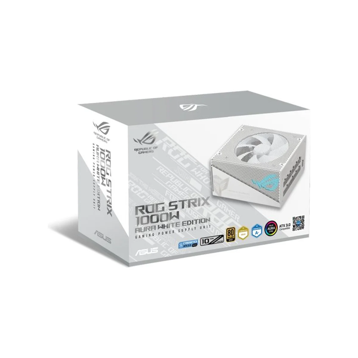 ASUS ROG Strix Gold Aura 1000W ATX Gaming Power Supply - White - 90YE00P5-B0NA00 view 11