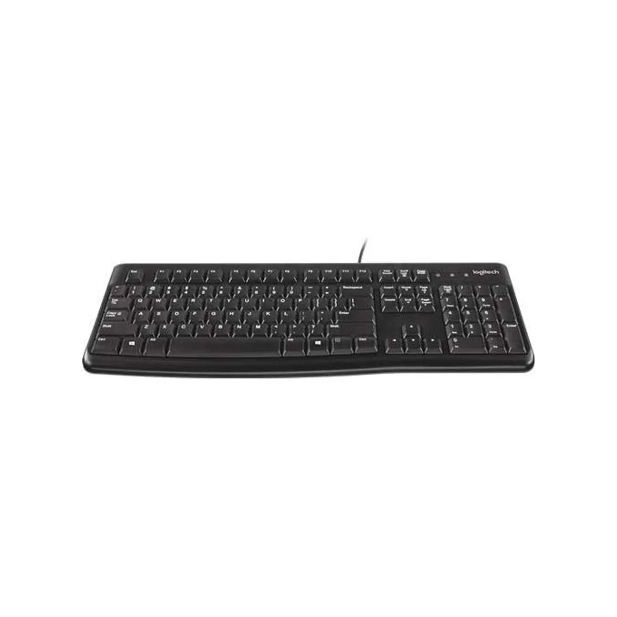 Logitech MK120 Wired Keyboard and Mouse Combo (Black) - Plug-and-Play USB - 920-002562 view 2