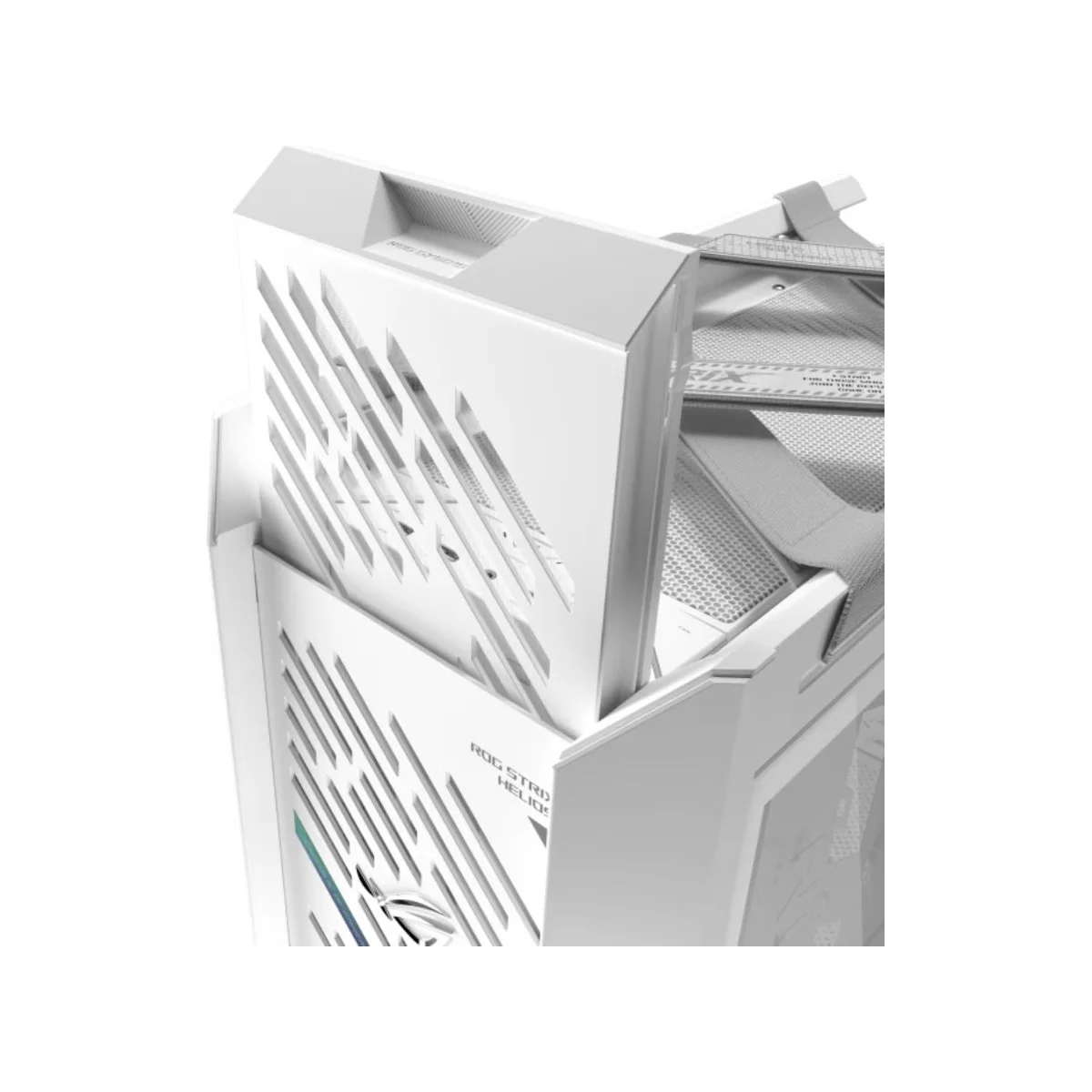 ASUS ROG Strix Helios II Tempered-Glass Mid-Tower ATX Gaming Case - White - 90DC00W3-B39000 view 4