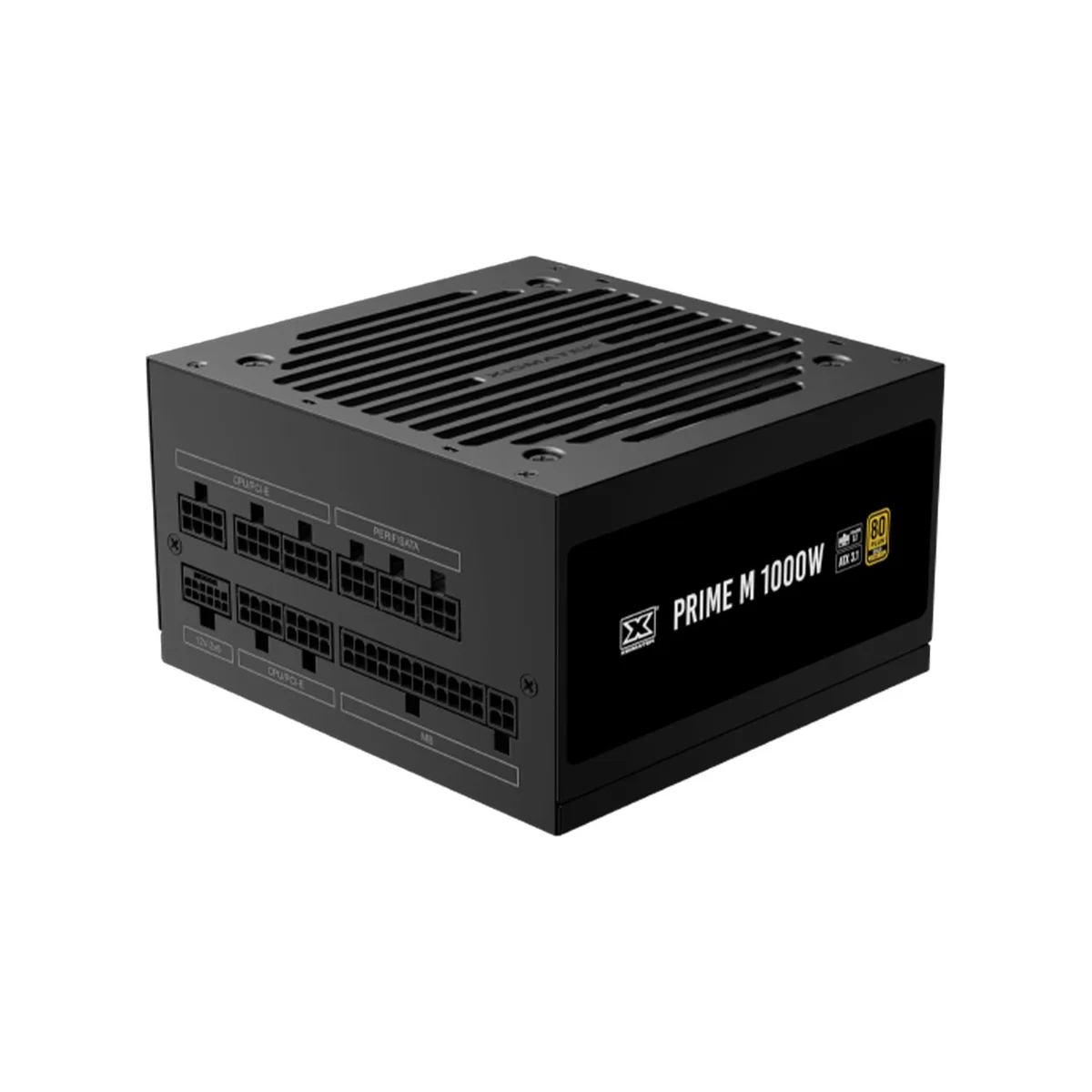 XIGMATEK Prime M Fully Modular 1000W ATX 3.1 Power Supply (80+ Gold, PCIe 5.1, Black) | EN47503