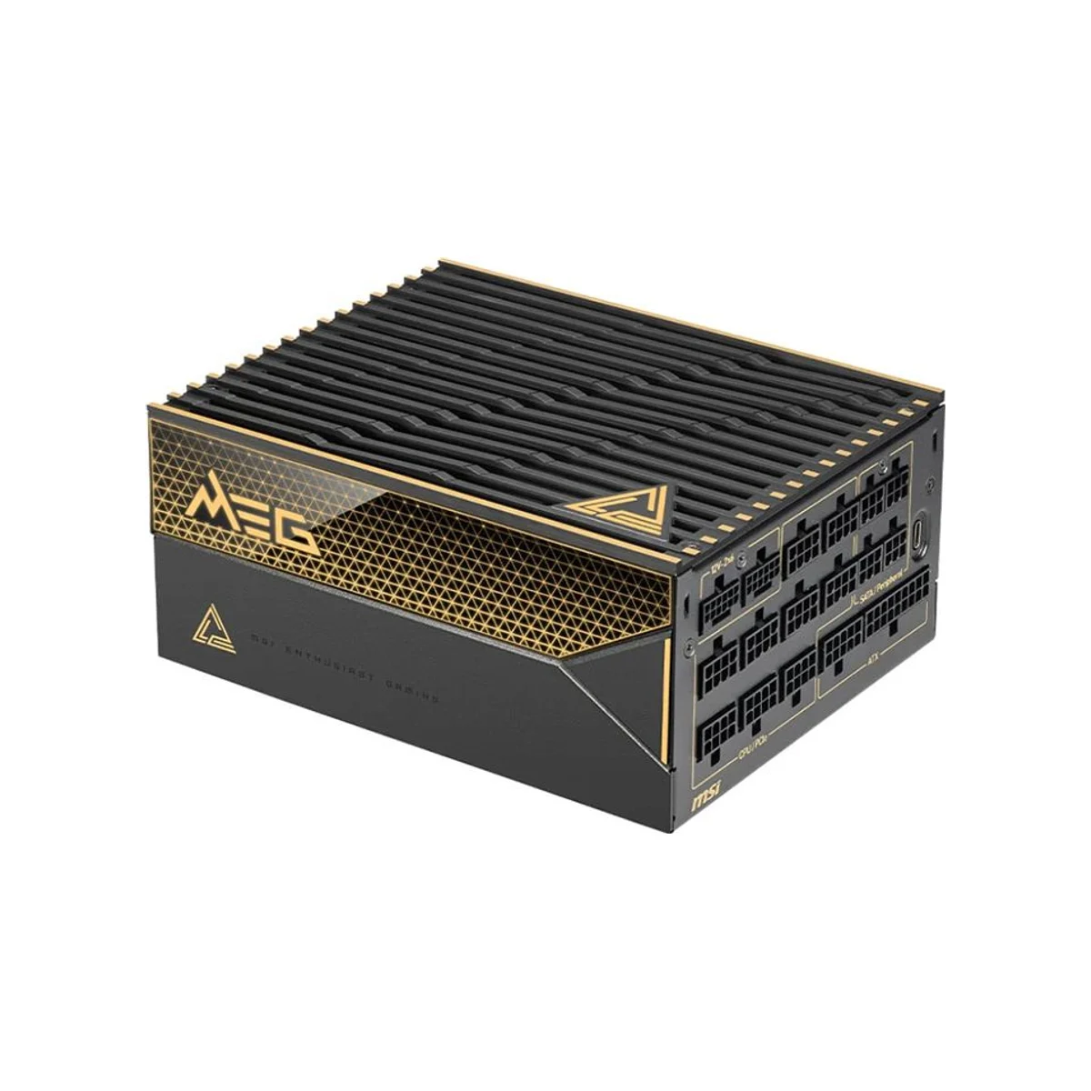 DeepCool PX1000G Fully Modular 1000W ATX 3.0 Power Supply (80+ Gold, PCIe 5.0, Low-Noise, Black) | PX1000G view 2