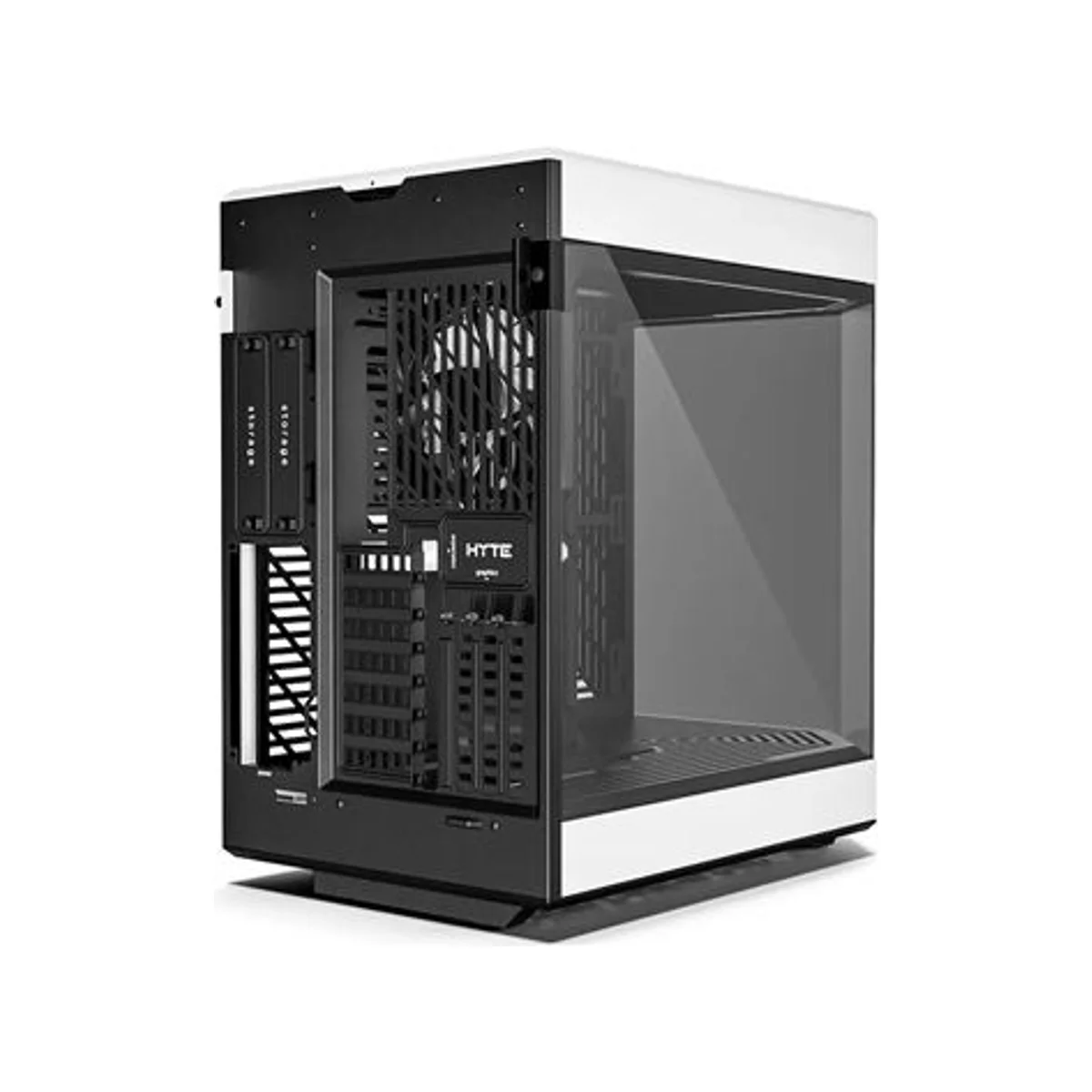 HYTE Y60 Dual-Chamber Mid-Tower ATX Gaming Case - Black & White – CS-HYTE-Y60-BW view 4