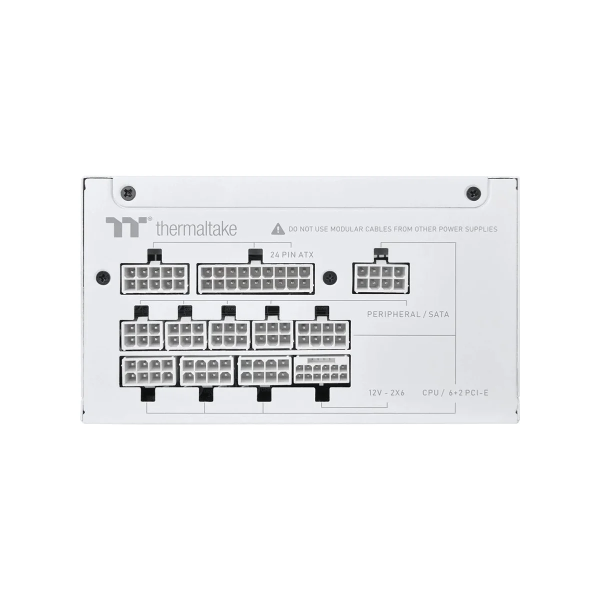 Thermaltake Toughpower GT 1000W 80 PLUS Gold ATX 3.1 Power Supply - White - PS-TPT-1000FNFAGK-W view 4