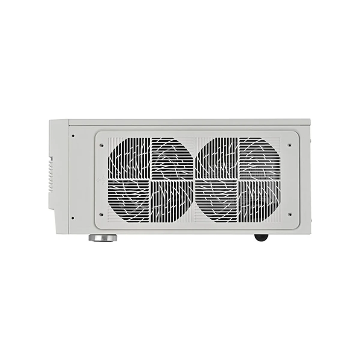 SilverStone FLP01 Retro HTPC ATX Gaming Case - White - SST-FLP01W view 3